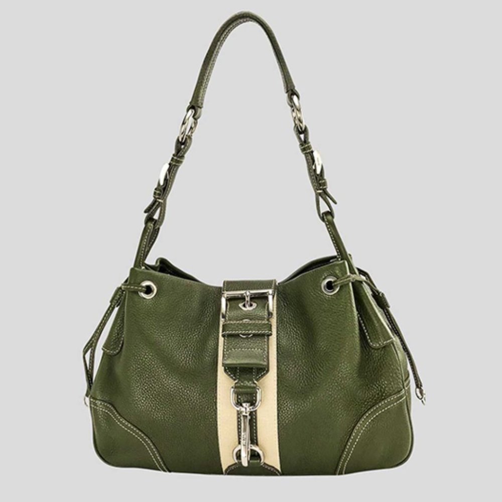 Prada Green Shoulder Bag